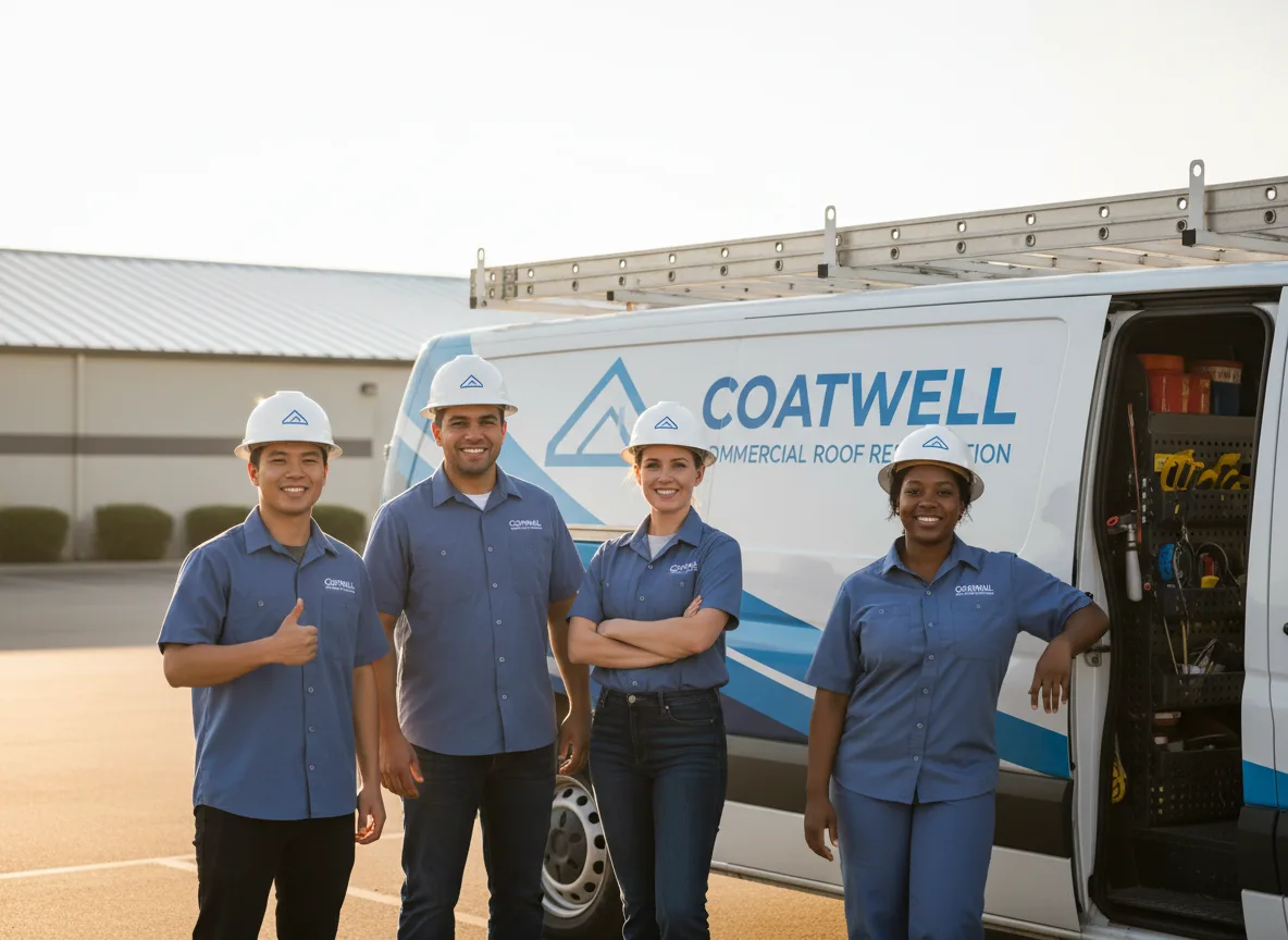 Commercial roof coating company in Saraland, AL